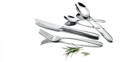 Dinner / dessert spoon long 192 mm made of stainless steel 18/10 (SARAH)