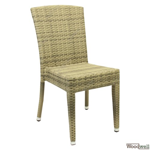 Maui stacking armchair in ivory