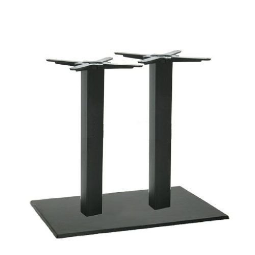 Tischuntergestell "Bergamo" aus Gusseisen 72cm Höhe in Schwarz