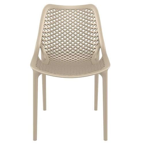 Stuhl "Air" aus Polypropylen in taupe