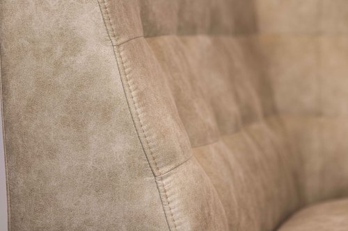 Viggo corner bench 85x85 cm in cream taupe colour
