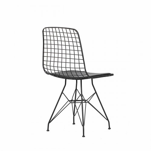Stuhl "Wire" aus Metall