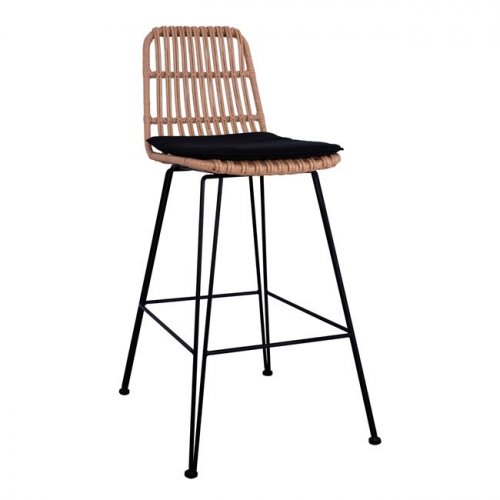 Barhocker ,,Allegra II“ in beigem Farbton