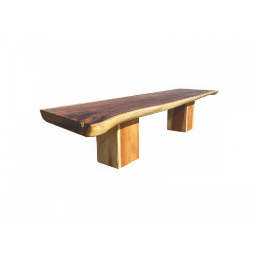 Massiver Esstisch  WOOD SUAR  aus massiven Stammholz