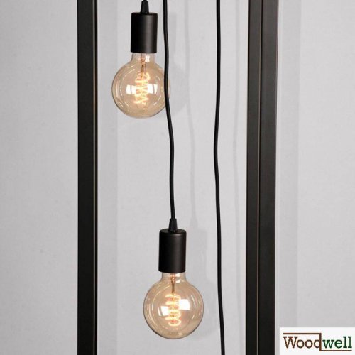 Stehlampe im Industriellen Design 30x30x150cm
