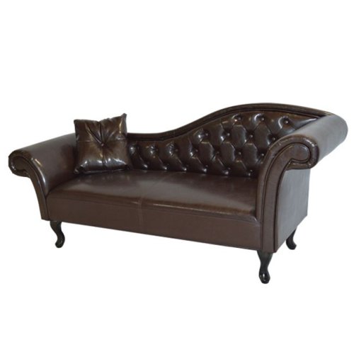 Divan Chesterfield Ottoman Niovi braun rechts