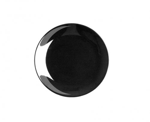 Flacher Teller "Lukanda Vector" 21cm 6 Set Schwarz