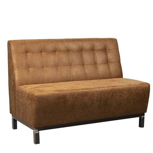 Vinnie Sitzbank 120cm in Farbe Cognac