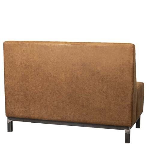 Vinnie Sitzbank 120cm in Farbe Cognac