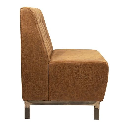 Vinnie Sitzbank 80cm in Farbe Cognac