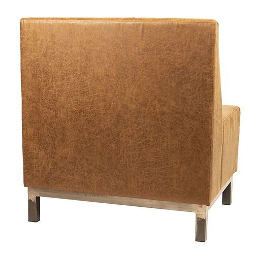Vinnie Sitzbank 80cm in Farbe Cognac