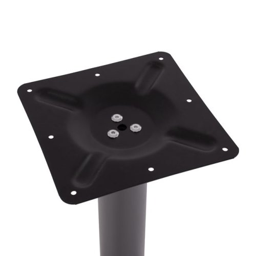 Mattgraues Tischuntergestell aus Metall 40x40xH72cm