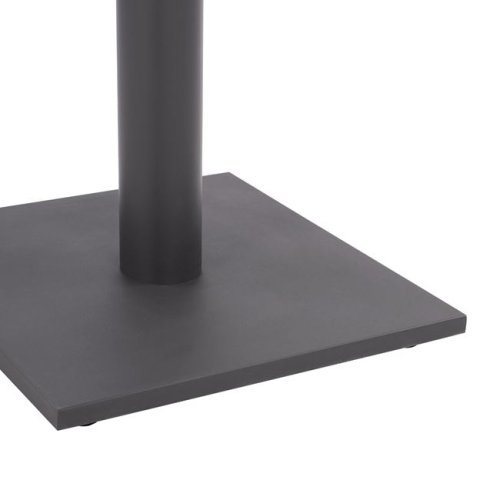 Mattgraues Tischuntergestell aus Metall 40x40xH72cm
