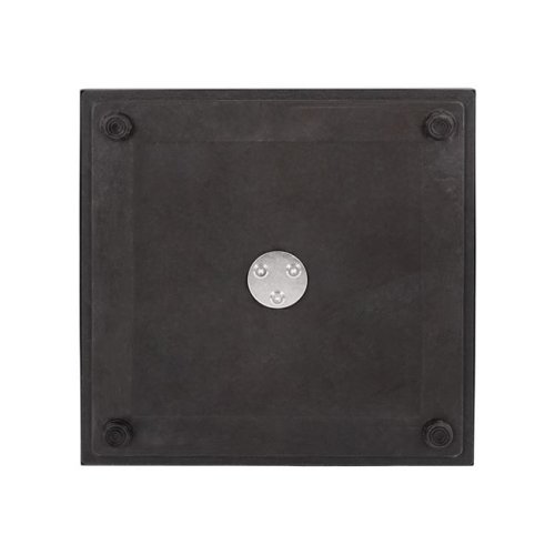 Mattgraues Tischuntergestell aus Metall 40x40xH72cm