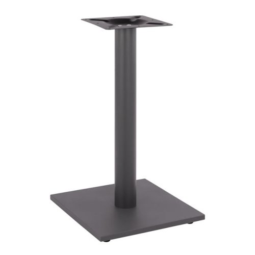 Mattgraues Tischuntergestell aus Metall 40x40xH72cm