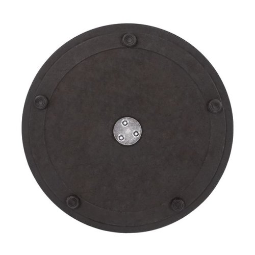 Tischuntergestell aus mattgrauem Metall Φ45xH72 cm