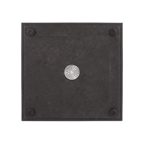 Mattweißes Tischuntergestell aus Metall 40x40xH72 cm