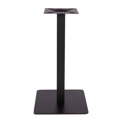Tischuntergestell aus mattschwarzem Metall 40x40xH72cm
