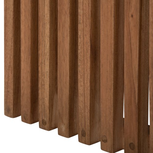 BARTISCHBEINE-UNTERGESTELL QUADRATISCH MINDIHOLZ IN NATUR FARBE 40x40x90Hcm