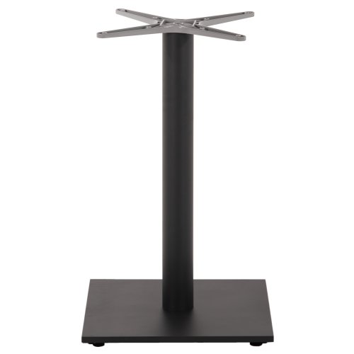 UNTERGESTELL FÜR TISCH ALUMINIUM GRAU-48x48cm KREUZ- 45Χ45Χ73 cm