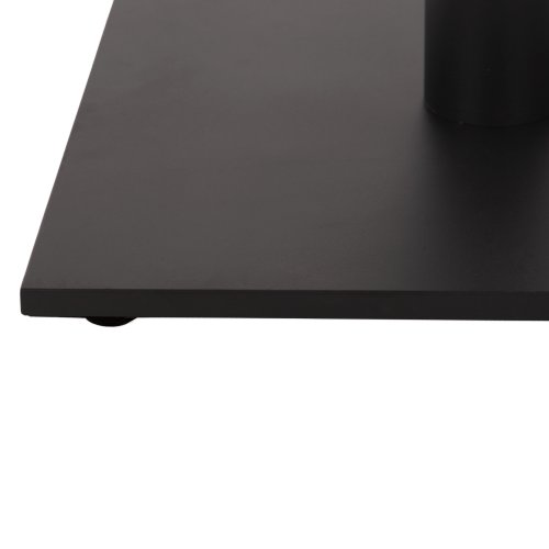 UNTERGESTELL FÜR TISCH ALUMINIUM GRAU-48x48cm KREUZ- 45Χ45Χ73 cm