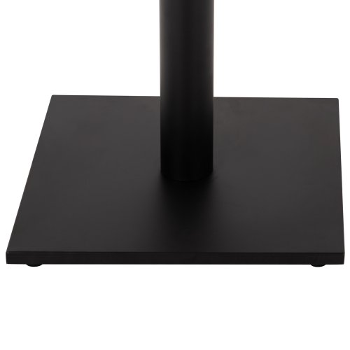 UNTERGESTELL FÜR TISCH ALUMINIUM GRAU-48x48cm KREUZ- 45Χ45Χ73 cm