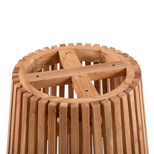 Tischuntergestell aus Mindiholz Φ60xH75,5cm.
