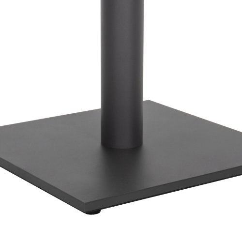 TISCHGESTELL METALLGRAU MATTE 45X45X71,5cm. MIT KREUZ 45X45 UND REGLER