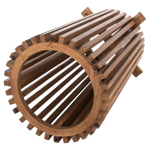 RUNDER TISCHGESTELL MINDI NATURHOLZ Φ60x74Ycm.