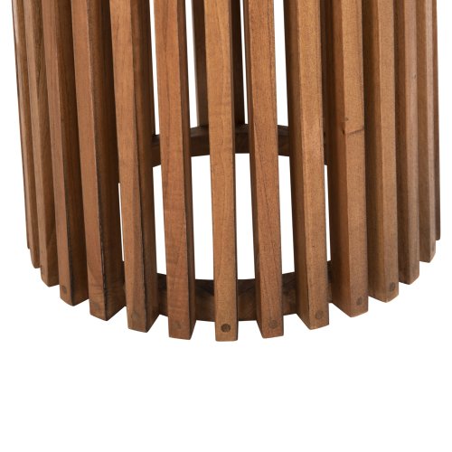 RUNDER TISCHGESTELL MINDI NATURHOLZ Φ60x74Ycm.