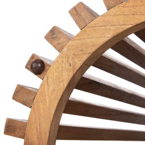RUNDER TISCHGESTELL MINDI NATURHOLZ Φ60x74Ycm.