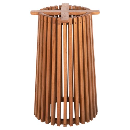 RUNDER TISCHGESTELL MINDI NATURHOLZ Φ60x74Ycm.