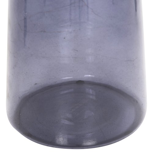 BEISTELLTISCH BALLIN BLAU GLAS-METALL IN GOLD Φ37,5x49,5Hcm