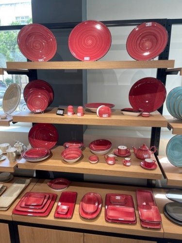 Teller "Bonna Aura Passion"25 cm 12 set