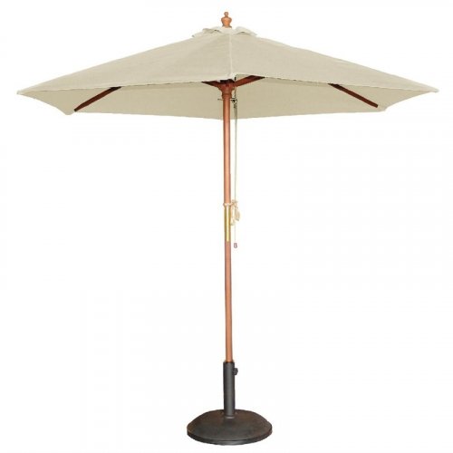 Round parasol (cream) 2.5 meters