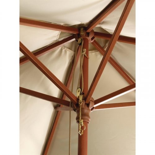Round parasol (cream) 2.5 meters