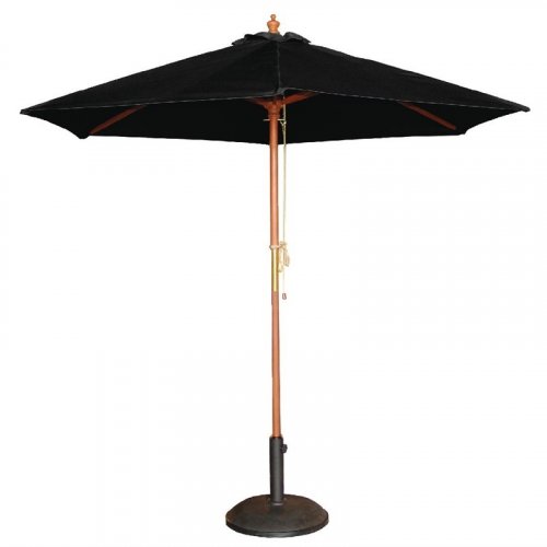 Round parasol (BLACK) 3 meters