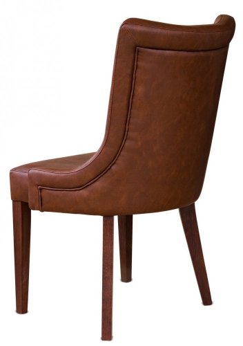 Chesterfield stuhl braun