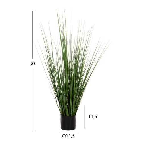 DECORATIVE SYNTHETIC PLANT IN POT GRASS Φ11,5x11,5-90Hcm