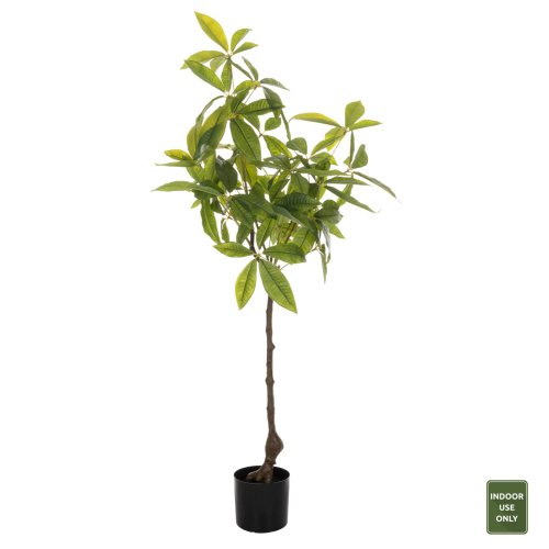 DEKORATIVE SYNTHETISCHE PFLANZE DICK MIT TOPF 125 cm