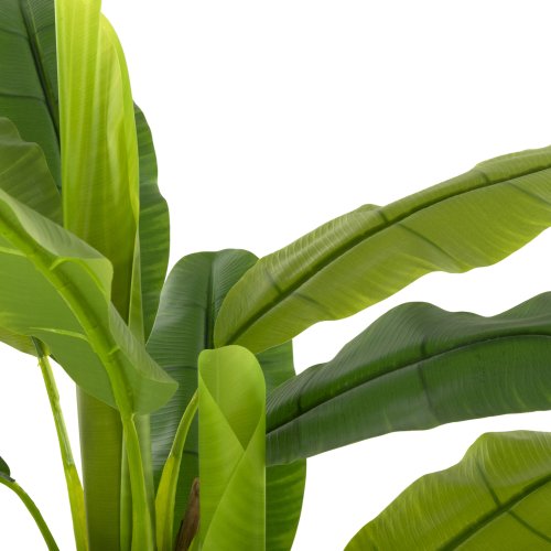 DEKORATIVE SYNTHETISCHE PFLANZE BANΑΝΑ-BAUM IM TOPF 123 cm