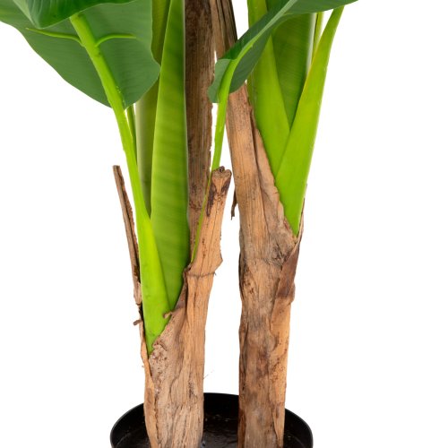 DEKORATIVE SYNTHETISCHE PFLANZE BANΑΝΑ-BAUM IM TOPF 123 cm