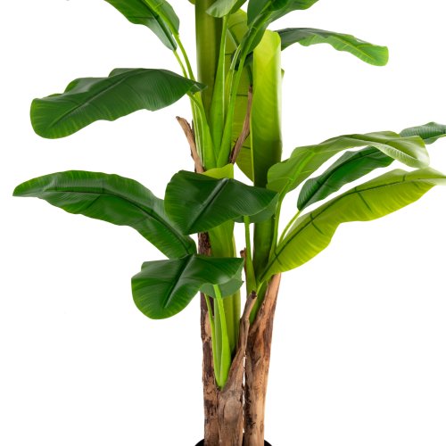 DEKORATIVE SYNTHETISCHE PFLANZE BANΑΝΑ-BAUM IM TOPF 150 cm