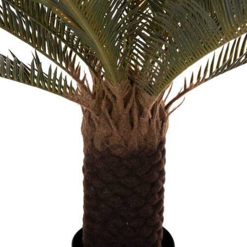 DECORATIVE SYNTHETIC PLANT SPIKE-LEAF PALM TREE IN POT 94 cm