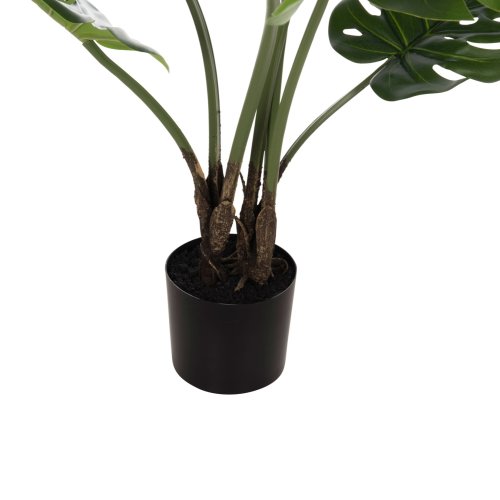 DEKORATIVE SYNTHETISCHE PFLANZE BANANENBAUM IM TOPF 90 cm