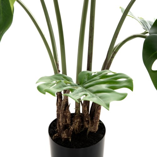 DEKORATIVE SYNTHETISCHE PFLANZE BANANENBAUM IM TOPF 100 cm