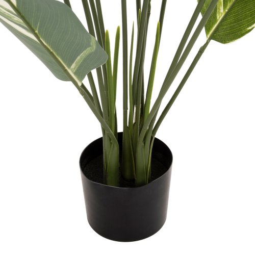 DEKORATIVE SYNTHETISCHE PFLANZE IM TOPF CALATHEA 140Hcm