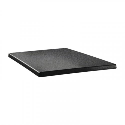 Tischplatte "Topalit Classic Line" in Anthrazit 80x80 cm 3,4cm Stärke