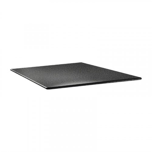 Tischplatte "Topalit Smartline" in Anthrazit 80x80 cm 1,9cm Stärke