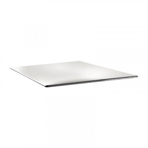 Tischplatte "Topalit Smartline" in Weiß 80x80 cm 1,9cm Stärke